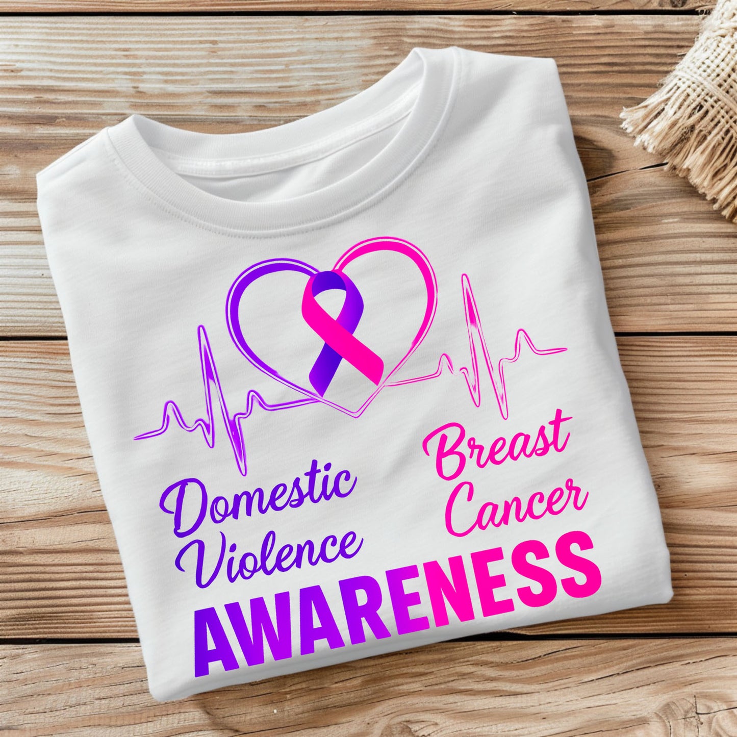 Breast Cancer & Domestic Violence Awareness | T-Shirt