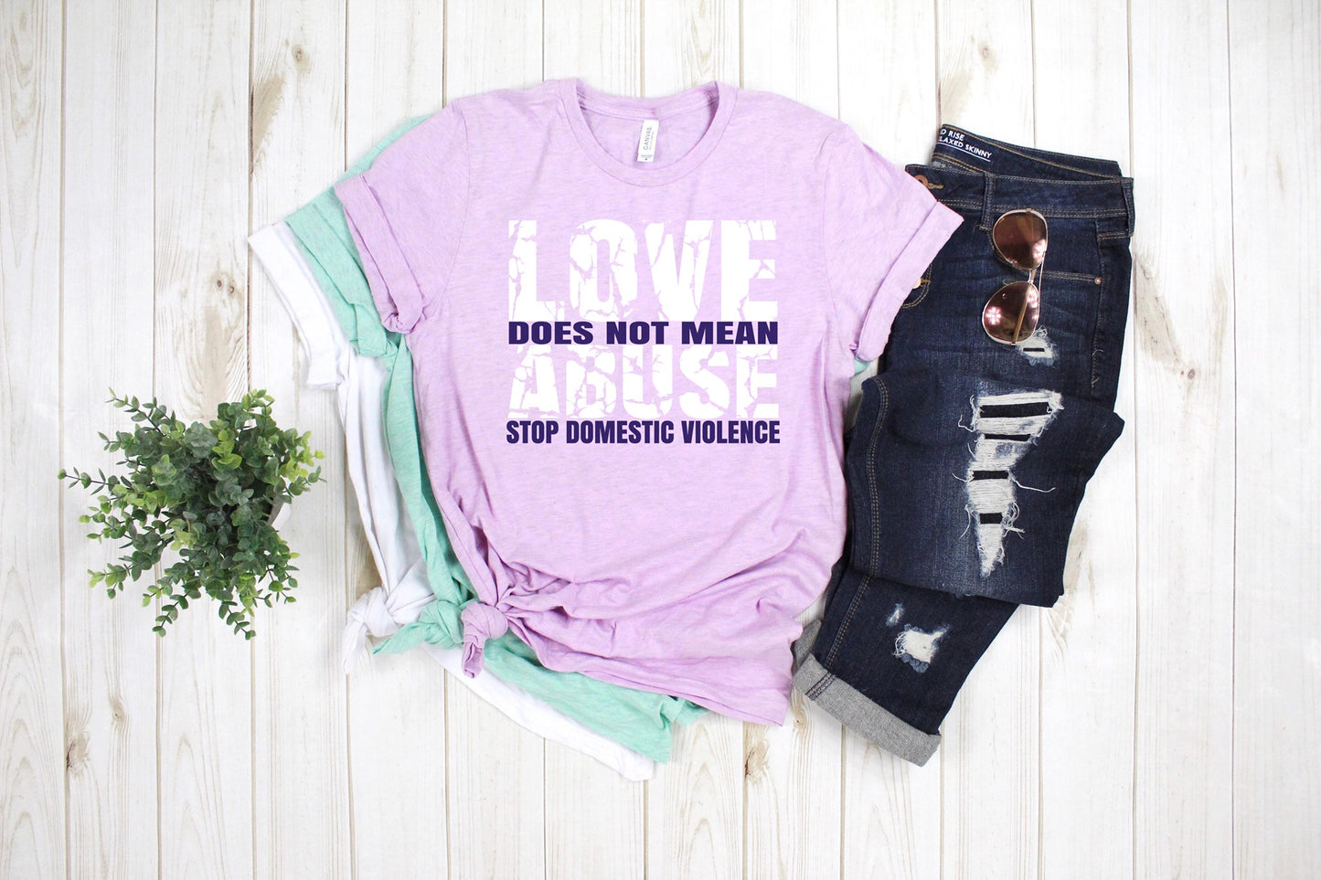 Stop Domestic Violence | T-Shirt