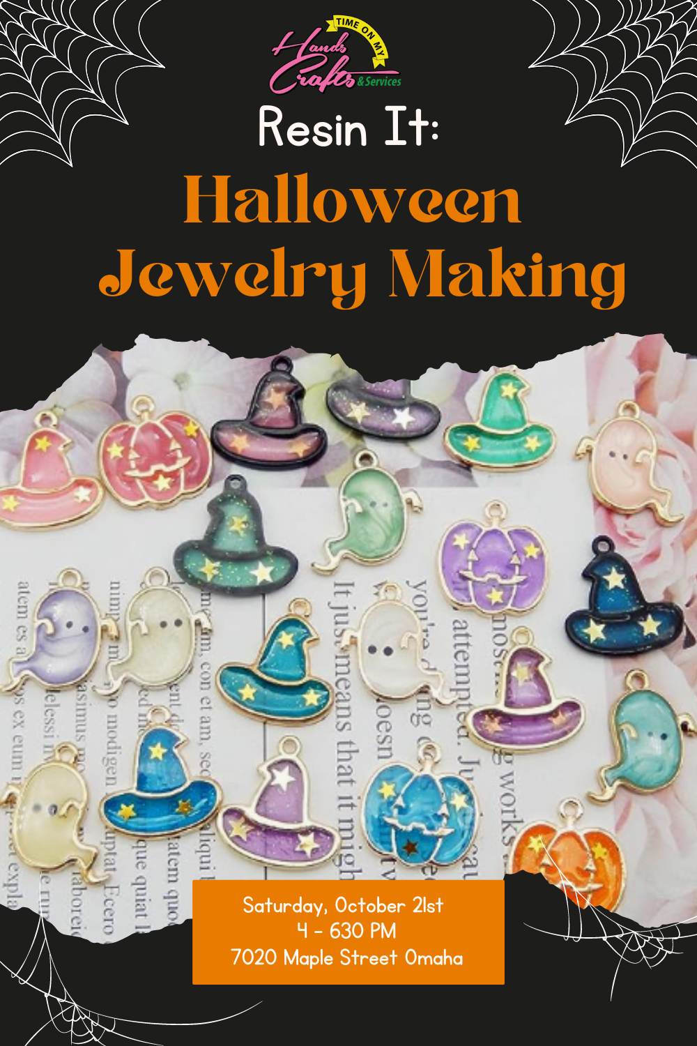 Resin It | Halloween Jewelry Making