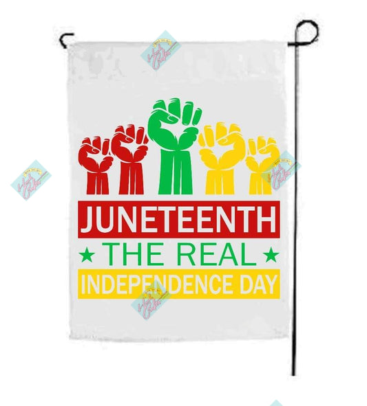 Juneteeth Fists | Garden Flag