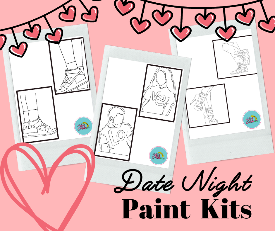 DIY Date Night Paint Kit Time On My Hands Crafts & Services