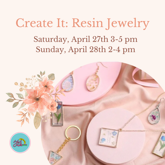 Create It | Jewelry Making - Mother's Day Edition - Saturday, April 27th @ 3 - 5 pm