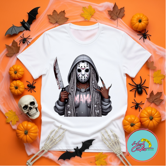 Mama Jason Braids | T-shirt