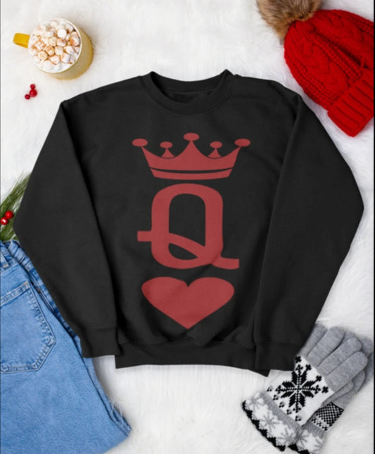 Queen - Red | Couple T-shirt