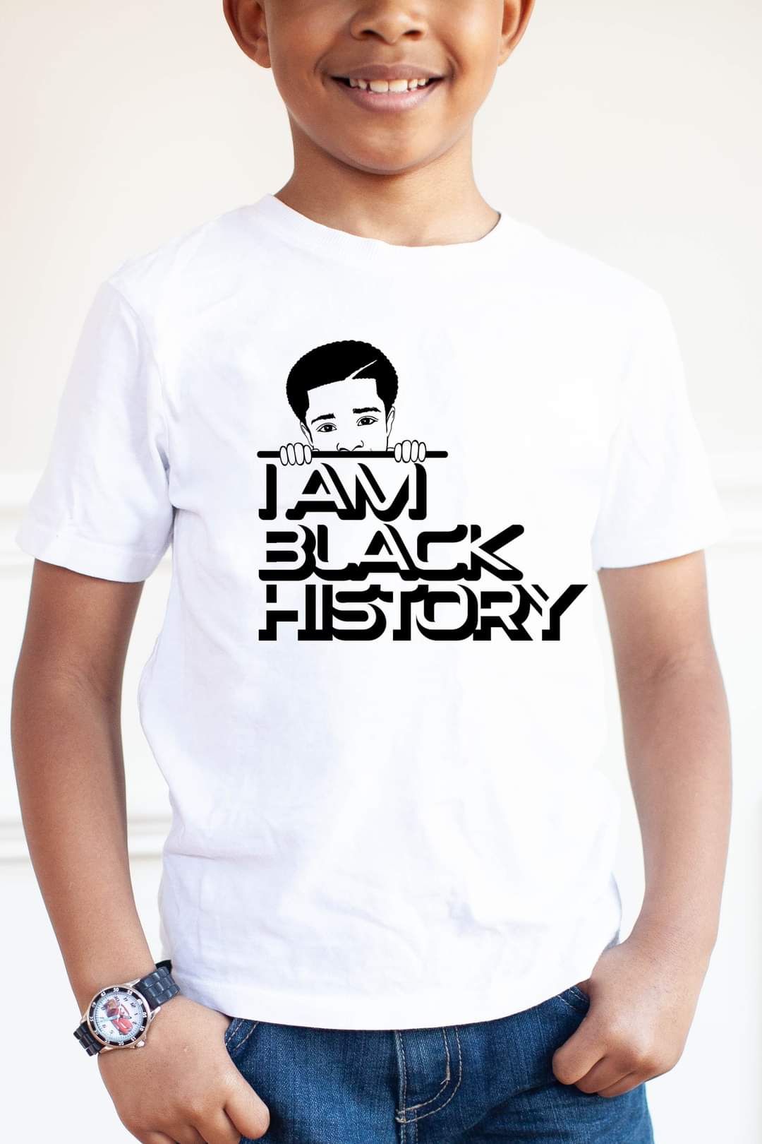 I am Black History - Boy | T-shirt