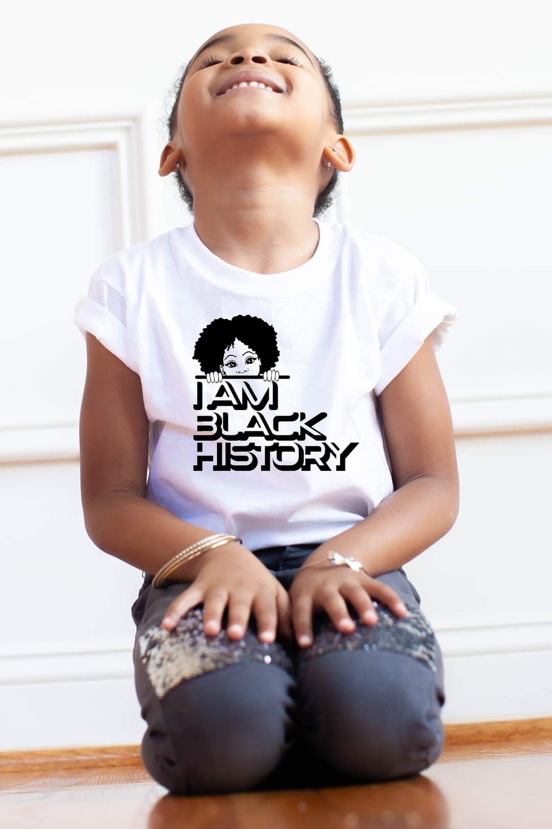 I am Black History - Girl | T-shirt
