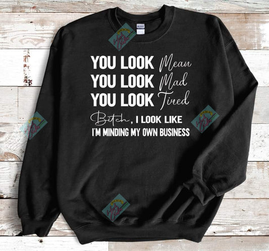 You look