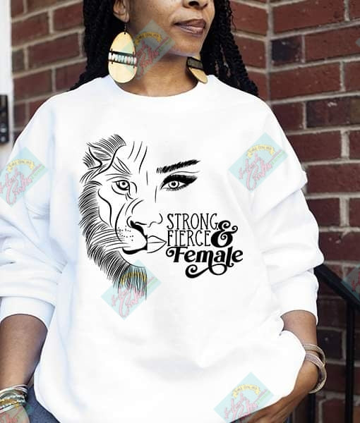 Strong Fierce & Female | T-shirt