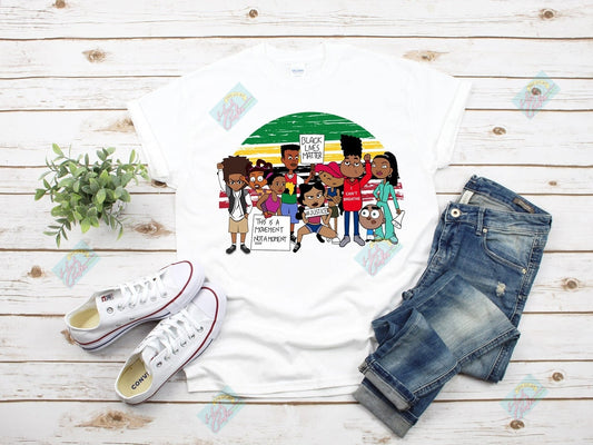 Black Lives Matter Cartoon | T-shirts