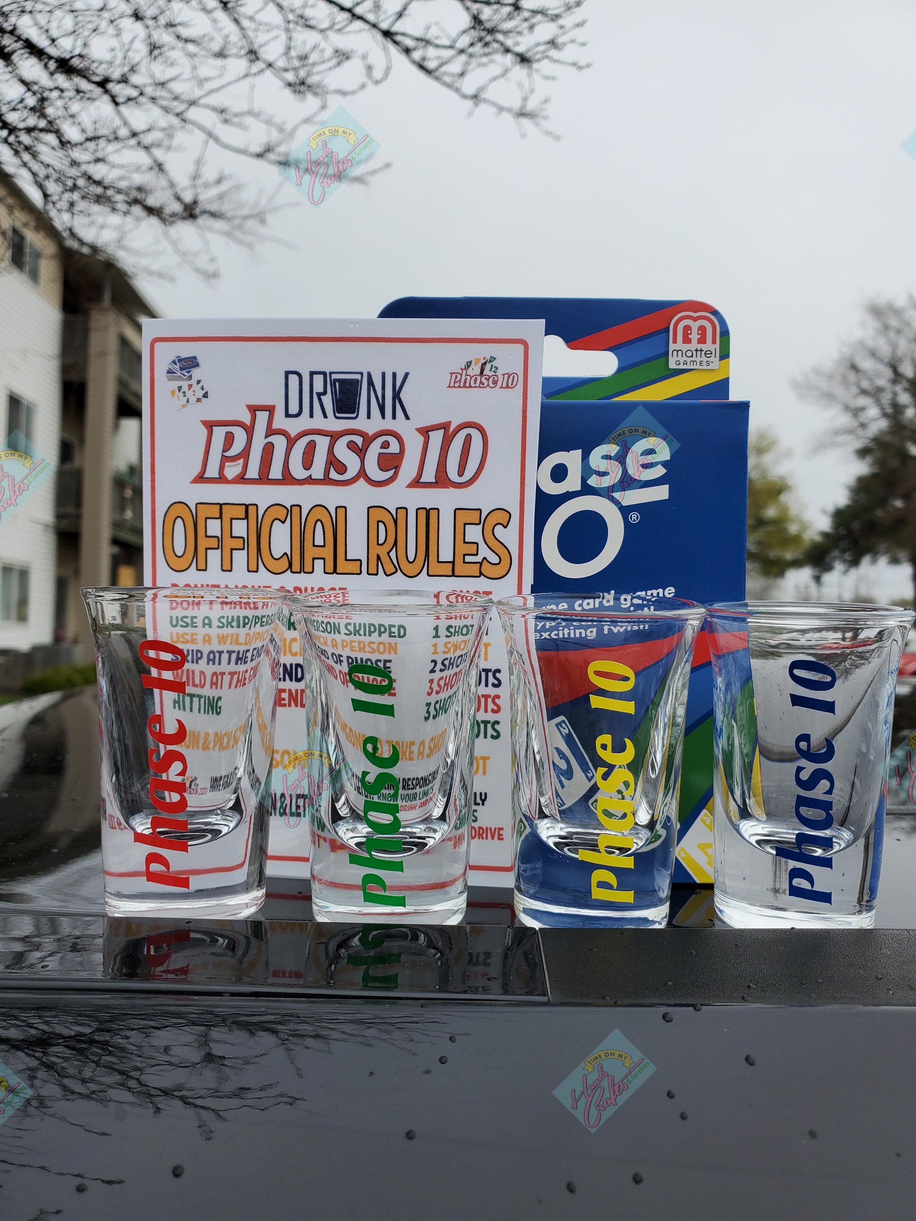 Game Drunk Phase 10 Time On My Hands Crafts & Services