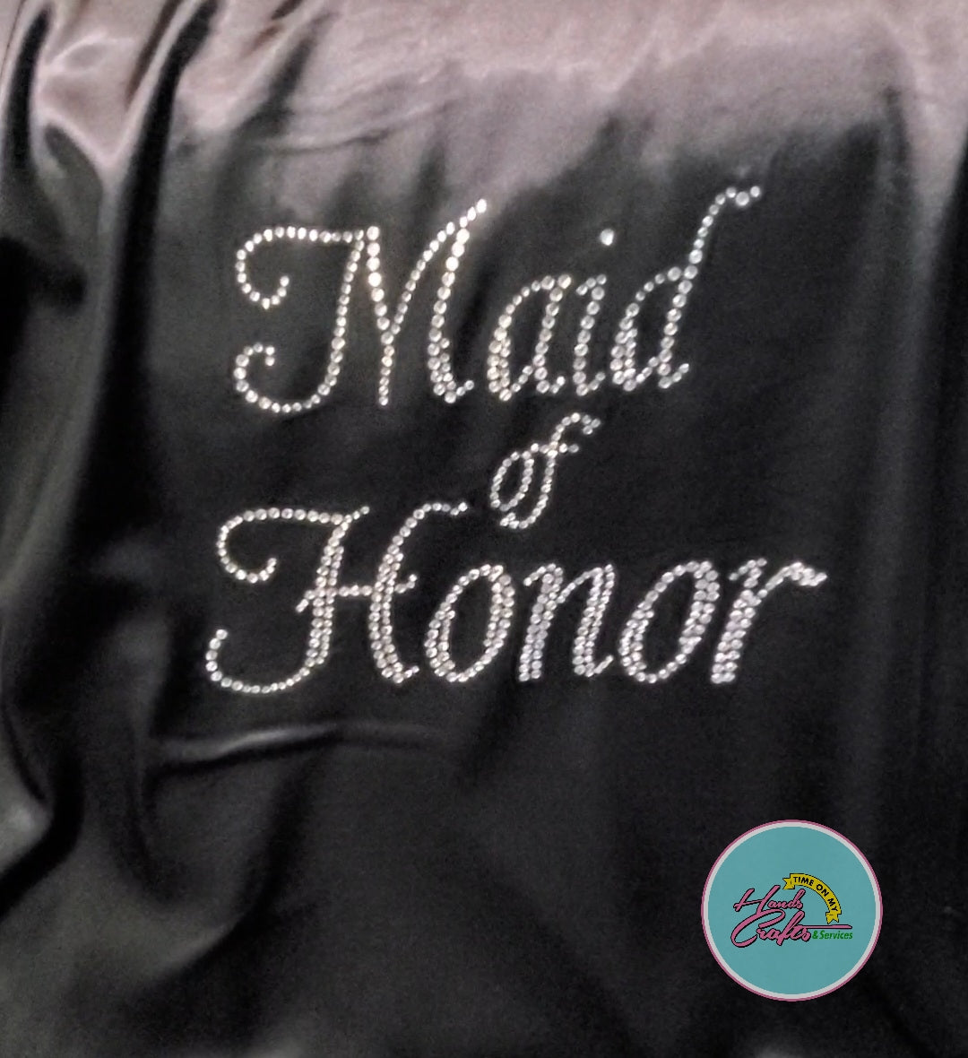 Maid of Honor | Rhinestone Robe